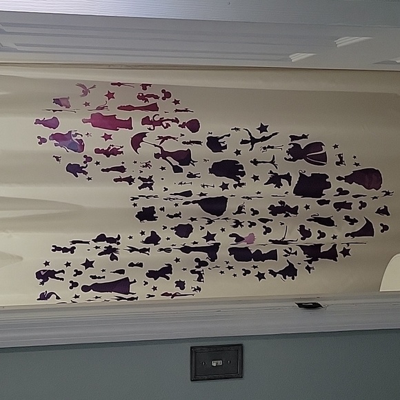 Disney Character Shower Curtain - Picture 1 of 8
